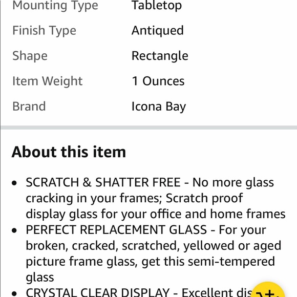 Icona Bay 11”x14” 1-Pack Replacement Glass - Picture 10 of 11